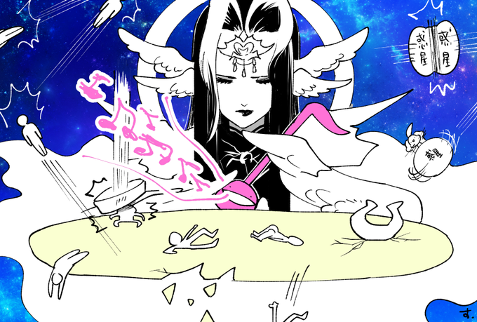 オタマトーン終焉ちゃん可愛すぎたので、ファンアート描きました 