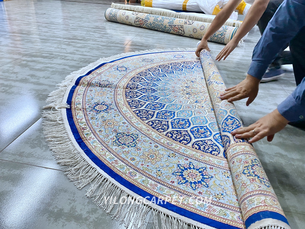silkpersianrug's tweet photo. 6x6ft Round Dom design hand-knotted silk carpet will be shipped to USA.
Email address: alice@yilongcarpet.com
WhatsApp: +86 156 3892 7921
https://t.co/U7MBkr0pia
#silkcarpet #silkrug #Persianrug #Persiancarpet #arearug #traditionalrug #orientalrug #roundrug https://t.co/ChsupKJlZm