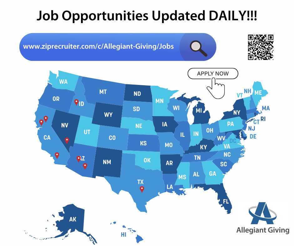 AllegiantVets's tweet photo. Check out our job postings at (updated DAILY!!!):

https://t.co/HlHTtmm0RX

 #newcareer #partnerteams #jobsforanyone #workfulltime #gethiredwithallegiant https://t.co/cCAL6SozZS