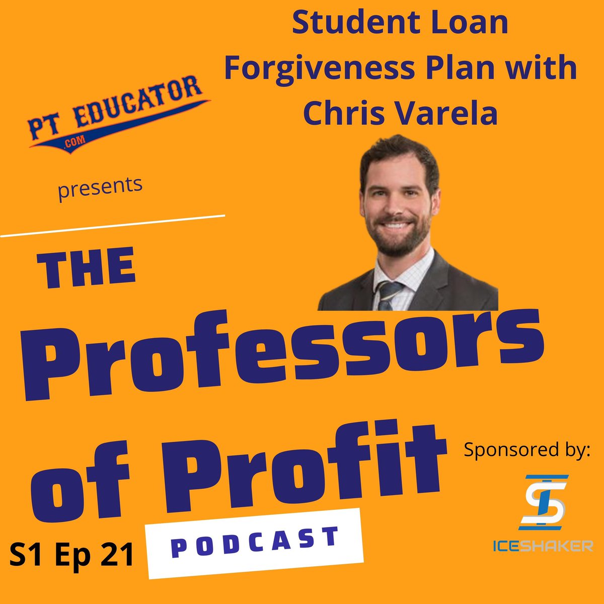 PTEducator's tweet image. @varelafinancial comes on the show to help you understand the government’s new #StudentLoanForgiveness plan, and what it means for you and your #future! 
#PTEducator #studentloanssuck #studentloandebt #sidehustle #sidegig #sidebusiness