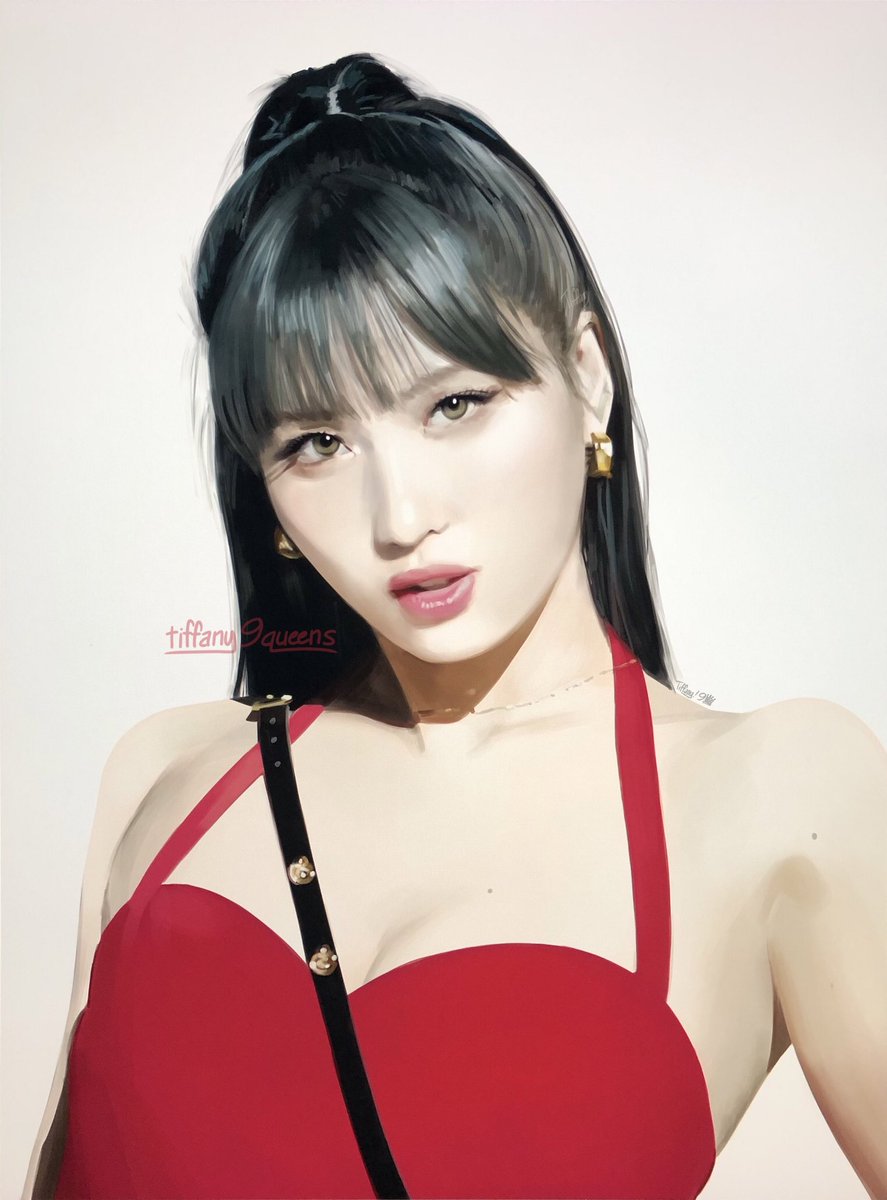tiffany9queens's tweet photo. Momo painting 🎨☺️ Talk That Talk

#MOMO #모모 #TWICE #트와이스 #TwiceFanart @JYPETWICE https://t.co/hncQS6aLKB