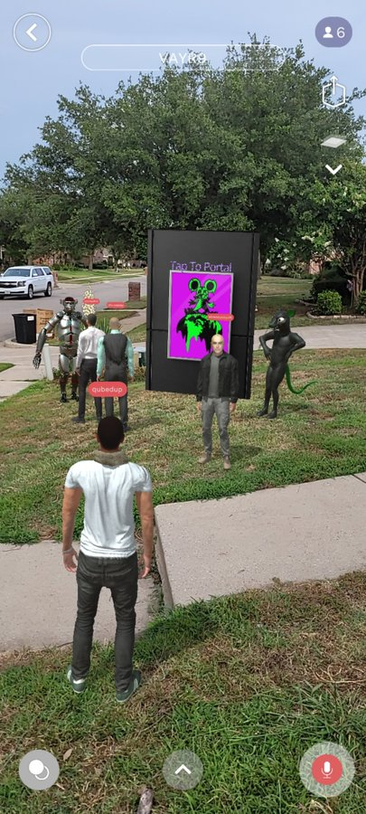 OVRtheReality's tweet photo. Just another day in the OVER Metaverse. 😎

👀: But it looks like the real world!?

OVER: That's because it is! We're layered over the real world so you don't need a headset and a computer.

👀: How do we access it?

OVER: By using our app on your phone.
https://t.co/ndq7lNkksU https://t.co/6GyUD16o4S