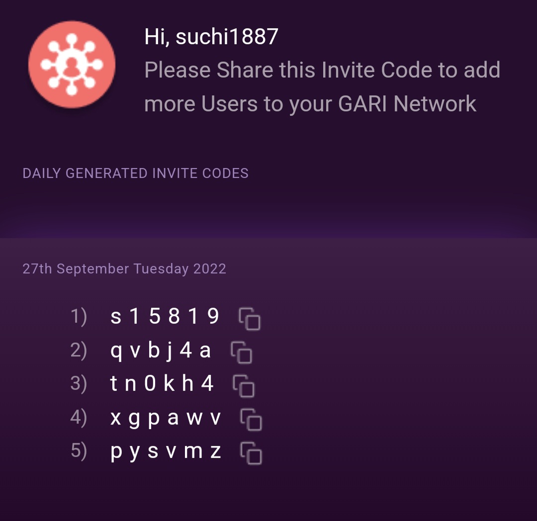 SuchithraN12's tweet photo. @SuchithraN12 #gariminingcodes #gariinvitecode @praveenkalyansh @LaxmikrishP https://t.co/ZJRTPO9X9n
