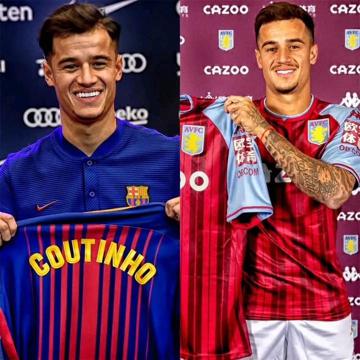 ntawiharaphael_'s tweet photo. 🚨ChukuaHii... 

Barcelona Walimsajiri Phillippe Coutinho Akitokea Liveroool Kwa DAU La $188M 2018.

Akiwa Kwa Mkopo Bayern 2020, Aliifunga Barca Bao 02 Kwenye Ushindi Wa Goli 2-8&amp;Kushinda UCL🏆.

Baadae Barca Wakamuuza Kwenda Aston Villa 2022 Kwa DAU La $21M Na Hasara Ya $167M. https://t.co/YNEfdHuV3F