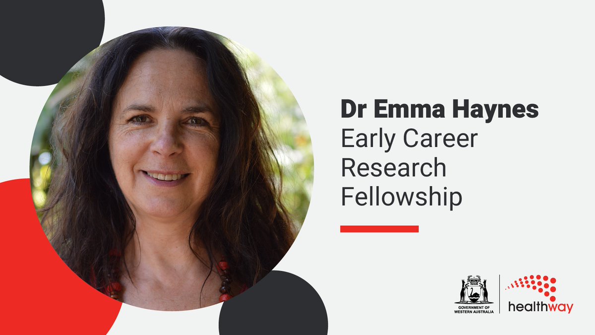 📢Congratulations Dr Emma Haynes from @UWAresearch who has received an Early Career Research Fellowship from Healthway to build health research capacity in Aboriginal communities. Read more: bit.ly/HealthwayFello… #creatingahealthierWA #HealthwayWA @uwanews