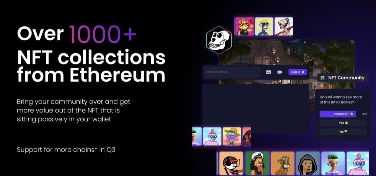 ja1405_ja's tweet photo. #Boltglobal Ecosystem is growing rapidly 🤯 #Web3 media platform powered by @boltx_wallet
> watch live streams on #BoltPlus
> Buy #Nfts & #Crypto
> #Binance & #Bolt 💜
> #WatchToEarn
> #ShareToEarn
> @bolt_zap
#build $Bolt #BTC #ETH #NFTs #Metaverse #KuCoin #Cryptos https://t.co/24GaP49vOn