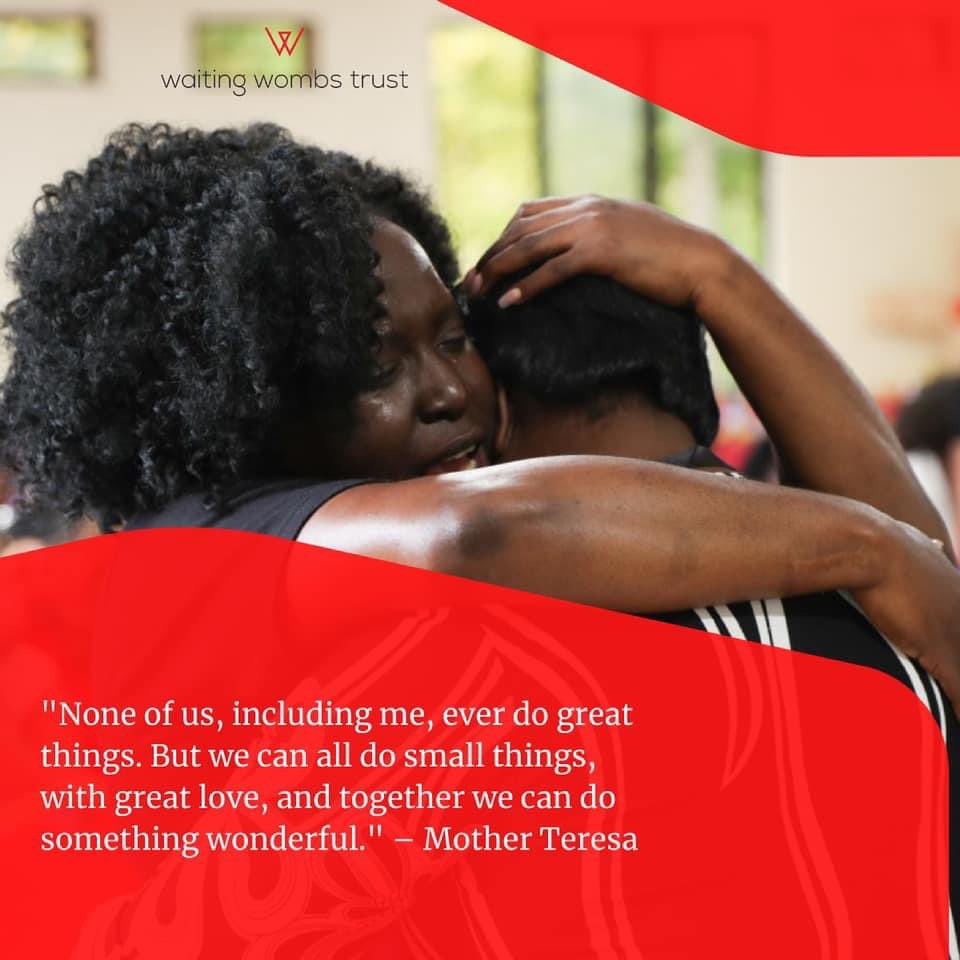 waitingwombsKE's tweet photo. None of us, including me, ever do great things. But we can all do small things, with great love, and together we can do something wonderful – Mother Teresa

#onedayatatime 
#onepersonatatime 
#impactinglives 
#waitingwombstrust https://t.co/p0oPzNq6lk