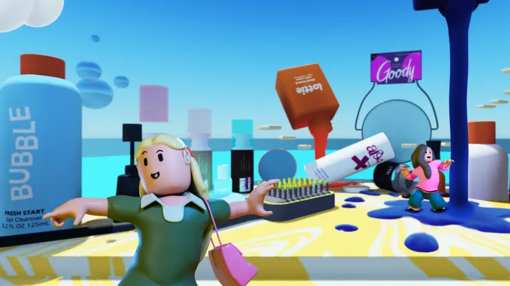OVRtheReality's tweet photo. 🥳@Walmart just announced the launch of two new immersive experiences in @Roblox - Walmart Land &amp; Walmart’s Universe of Play.

Why do we care? Because sandbox metaverses are stepping stones to OVER's AR Metaverse layered over the real world.😎

#comeonOVER
https://t.co/lLthQAT6xT https://t.co/0qPbqI9qDE