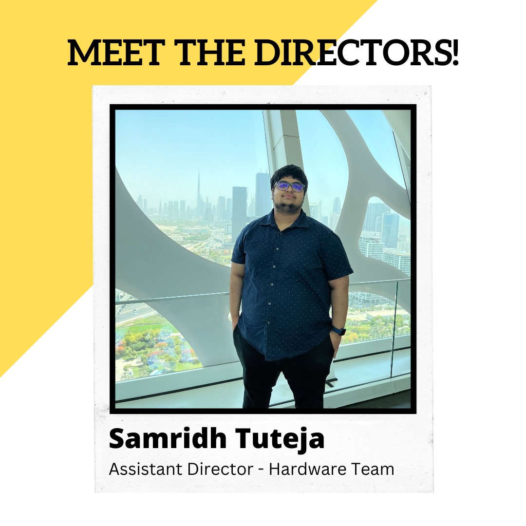 Next up is Samridh Tuteja! He loves meeting new people, and he is the assistant director of HackUMass's Hardware Team! #hackumass #hackathon #hackumassx #team #hackathon2022