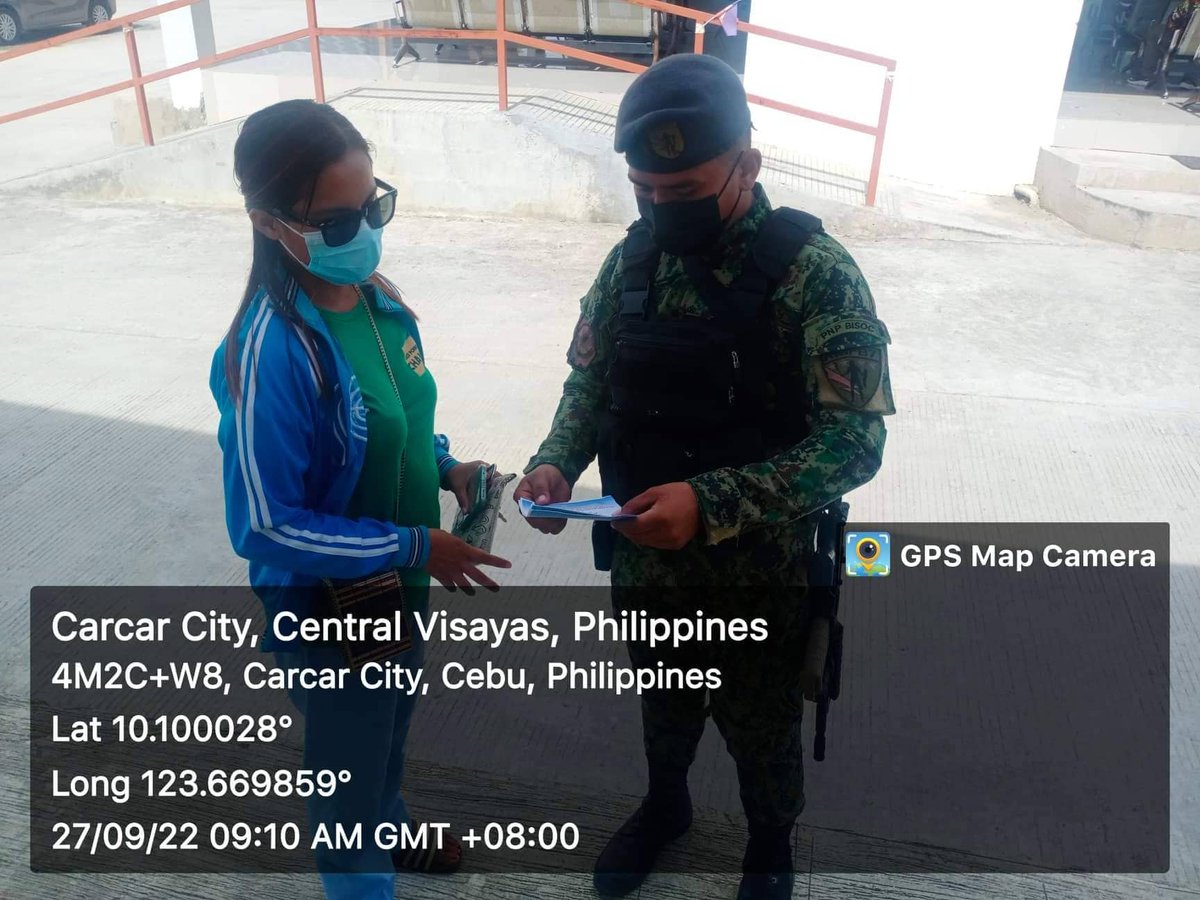 Rpscoyrpsb7's tweet photo. 𝙁𝙄𝙂𝙃𝙏 𝘼𝙂𝘼𝙄𝙉𝙎𝙏 𝙏𝙀𝙍𝙍𝙊𝙍𝙄𝙎𝙈

RMFB 7, Carcar - Personnel of Technical Support Company Pat Joseph A Libosada, conducted Anti-Terrorism, Anti Criminality and Drug Awareness to the residents of   Valladolid, Carcar City, Cebu on September 27, 2022. https://t.co/BT5g4Hv7Sz