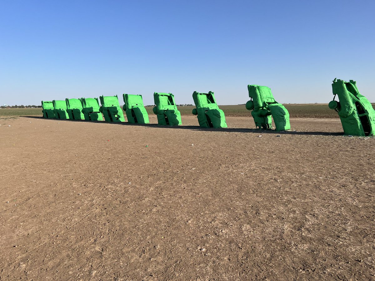 Hoodoo take over! #cadillacranch #hoodoomural