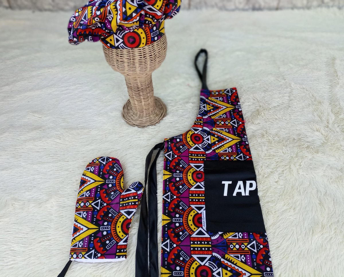 ChitenjeMw's tweet photo. We love to be part of those special  moments. Let us help you with beautiful personalized gifts! Lovely his and hers Chef sets! for Lianda and Tapiwa! https://t.co/ZTQVegQV8O