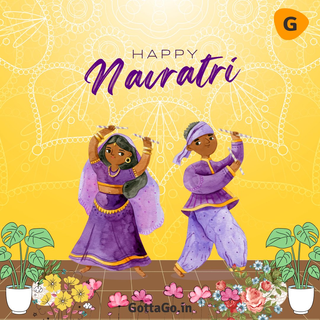 GottaGo_in's tweet photo. Team GottaGo wishes Happy Navratri to all 🙏
.
.
.
#GottaGoin #GottaGoShopping #GottaGoCelebrate #Navratri #Celebrations #Joy #Family #Friends #GoodLife #Blessings https://t.co/CvOctn5NLJ