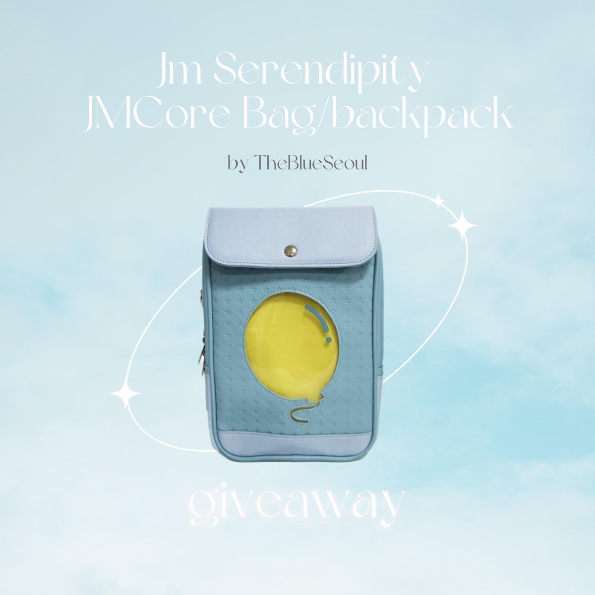 snowflowergifts's tweet photo. 「Jm Serendipity Bag Giveaway 」
by @/theblueseoul 

╰─ 1 winner | worldwide

› rt &amp; reply a jm gif/photo
› ends oct 17th ⊹

— followers only https://t.co/eae7IfPzFX