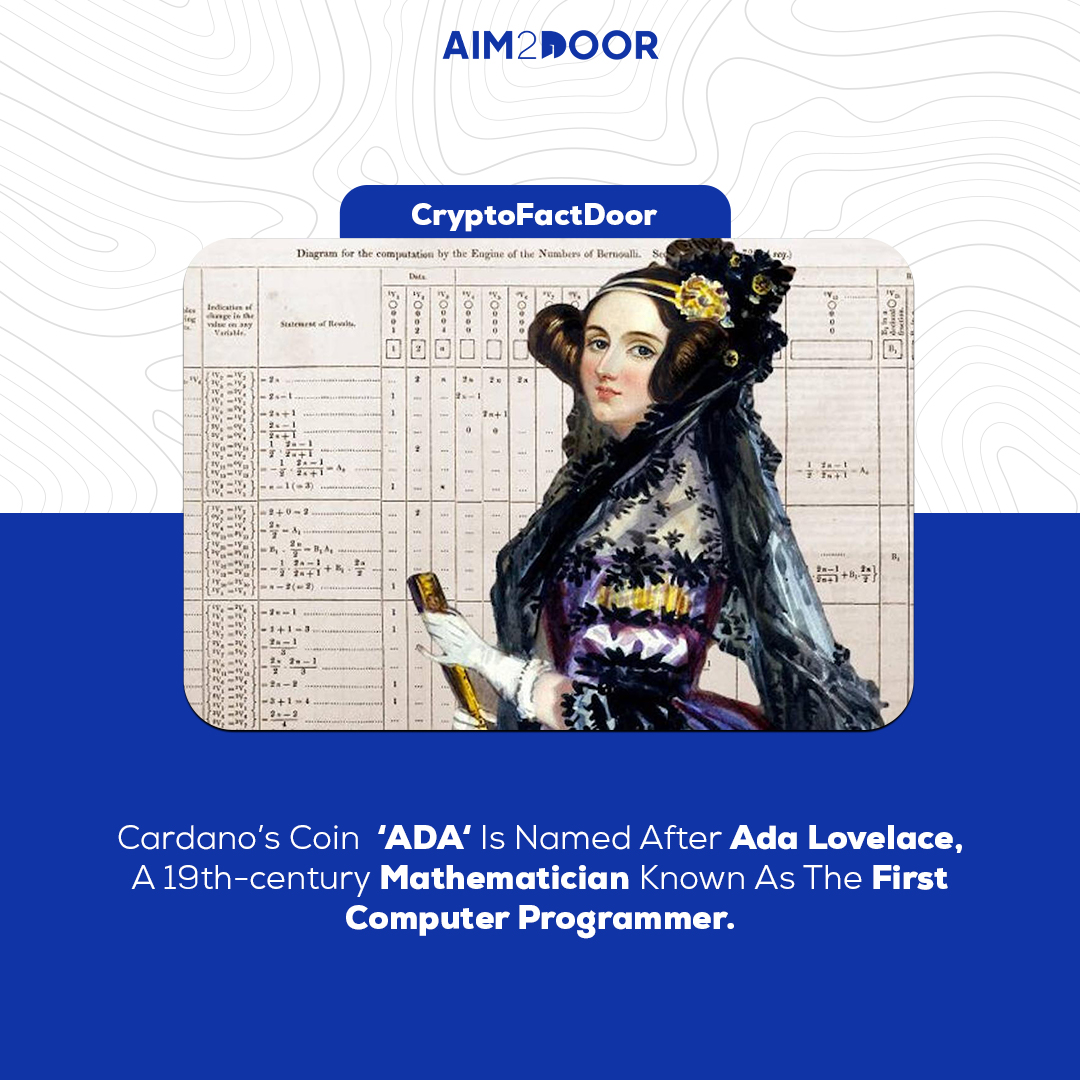 Aim2Door's tweet photo. Cardano (ADA) is a decentralised proof of stake (PoS) blockchain that ranks among the top 10 cryptocurrencies. Cardano's native currency is ADA.
.
.
.
.
.
.
.
.
#CryptoNews #Cryptofactdoor #Aim2door #ADA #Cardano #Solana https://t.co/iDEXA07tCj
