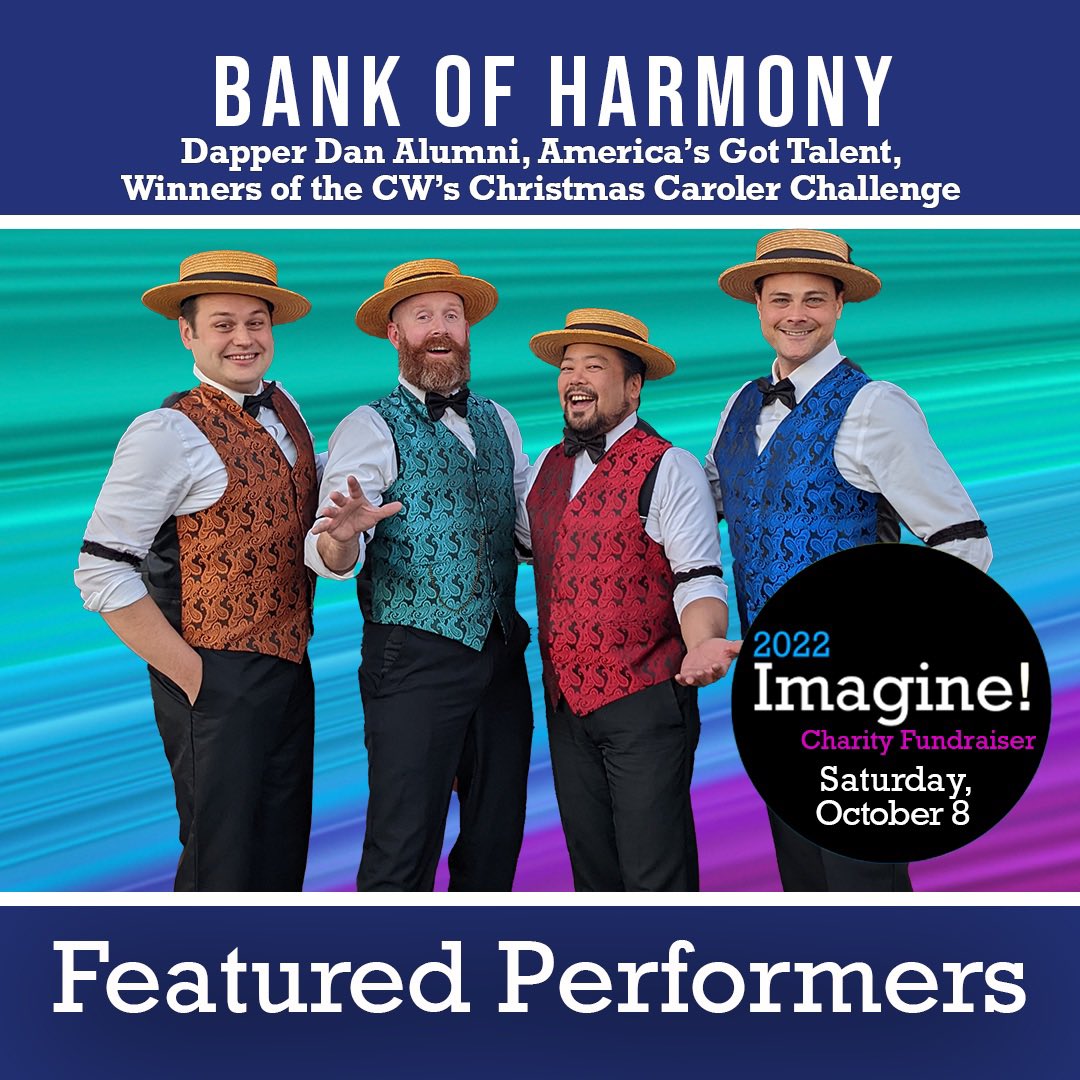 Bank of Harmony met singing with The Dapper Dans of Disneyland. Find out why the likes of FOX, Comedy Central, ABC, Sony Pictures Entertainment, Spike TV & more work with them. Tickets to hear them along with the best Disney voice actors can be purchased on our website. https://t.co/I3wzW7hAra