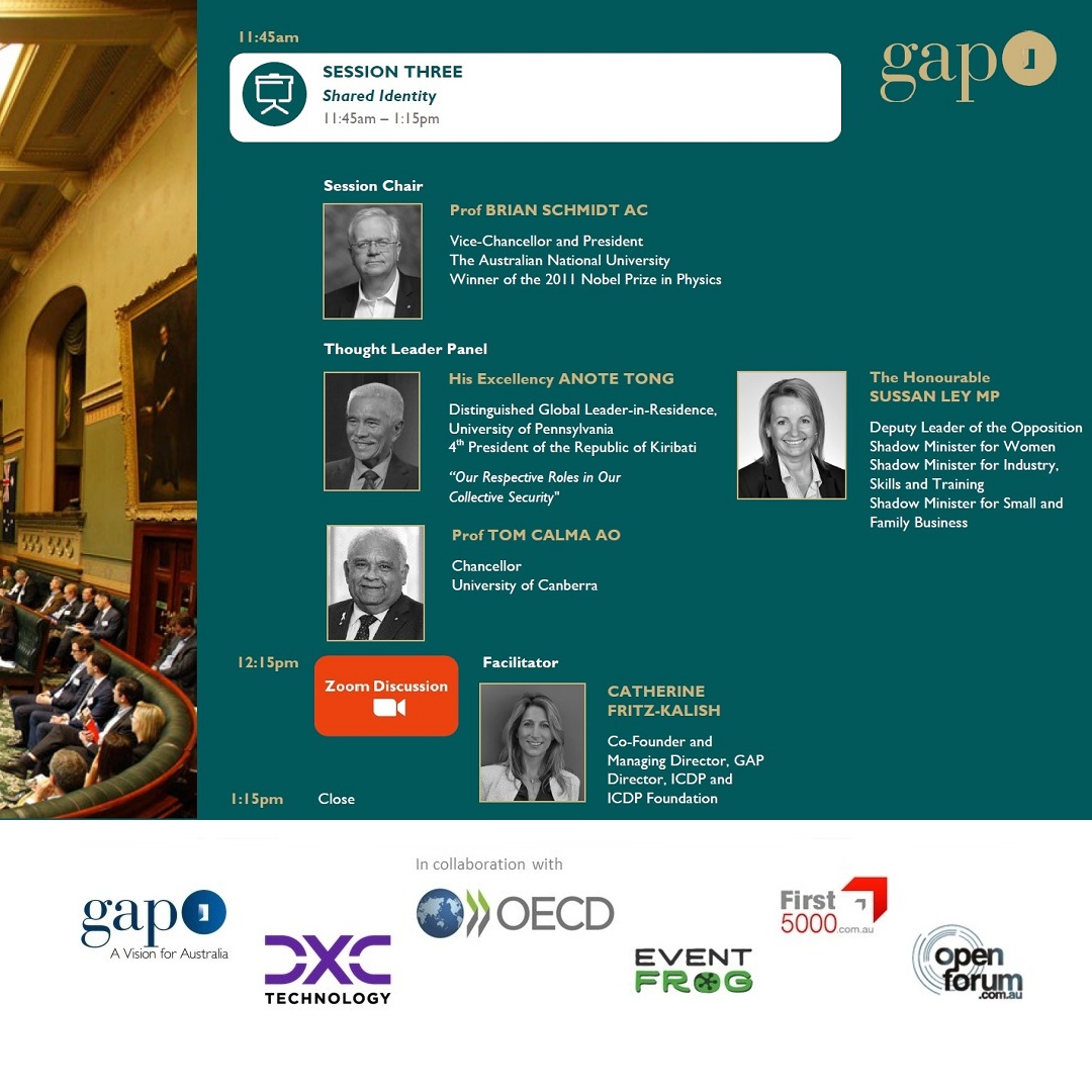 GlobalAccessAu's tweet photo. That's a wrap for our 13th annual Vision for Australia #GAPSummit on #SharedIdentity!
We thank our thought leaders, delegates, and partners @DXCTechnology, @eventfrog_net, @OECD_Centre, @First5000 @openforum_au and we look forward to working together on your recommendations https://t.co/4i3tNbLG3g