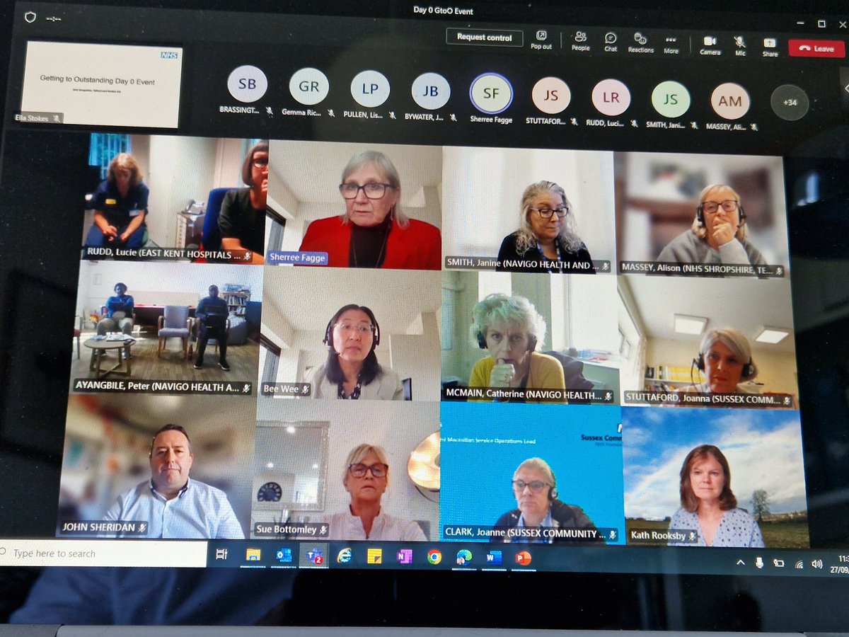 JohnSheridanRN's tweet photo. Great engaging session at the @NHSEngland @Pers_Care #PEOLC #GettingToOutstanding development day 0 #GtO. Great examples of systems looking to #improveEOLC #PalliativeCare #ICB #ICS #Collaborative https://t.co/vgvGd8gU3D