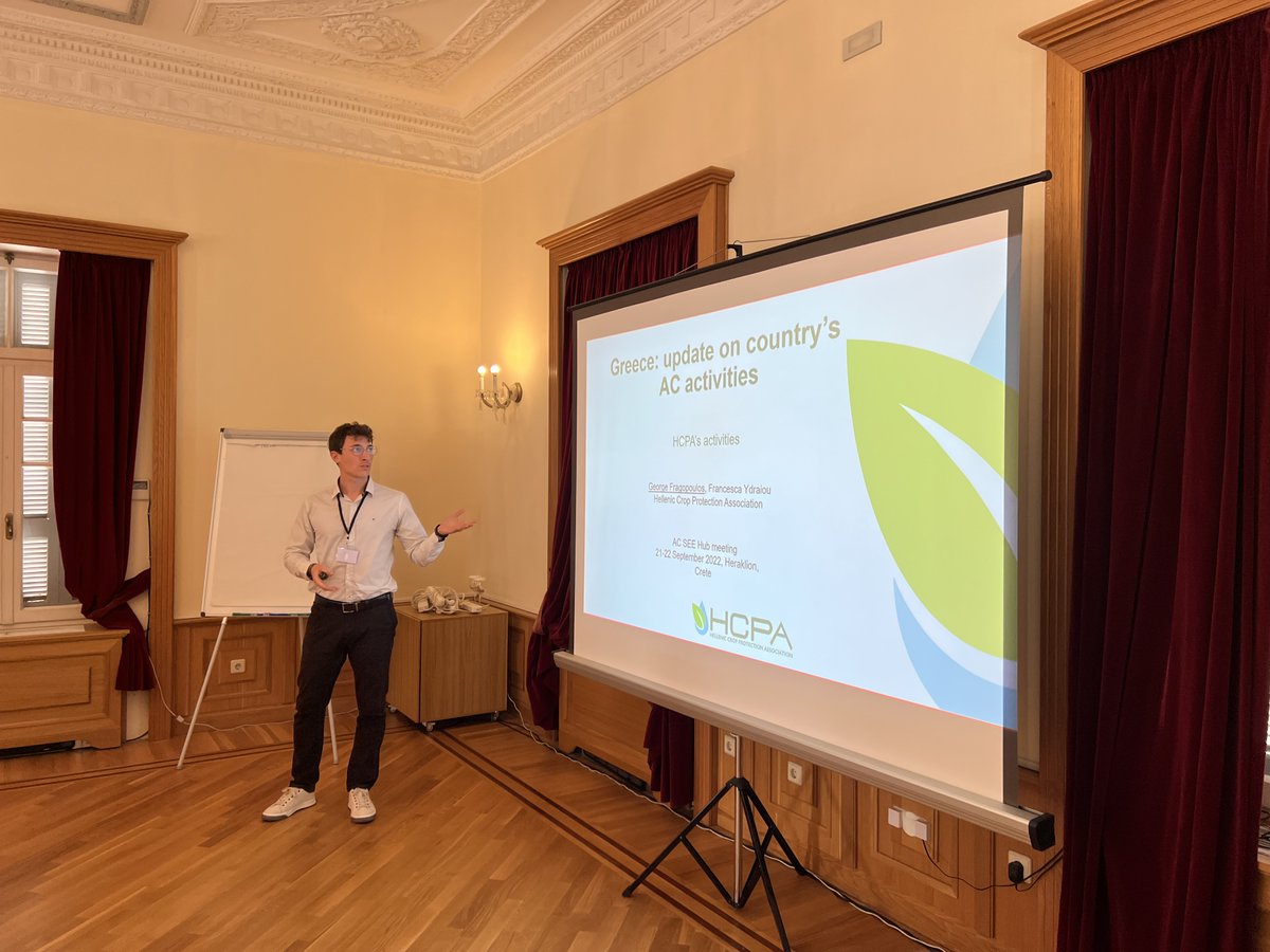 ESYF_syn's tweet photo. #ESYF as a host of the annual #anticounterfeit meeting in Heraklion, Crete, 21-22 September.
#Collaboration and #cooperation between Authorities & Associations from RO🇷🇴, BG🇧🇬, EL🇬🇷, tackling the issue of #illicit and #counterfeit #Pesticides https://t.co/jEFGa7iXwd