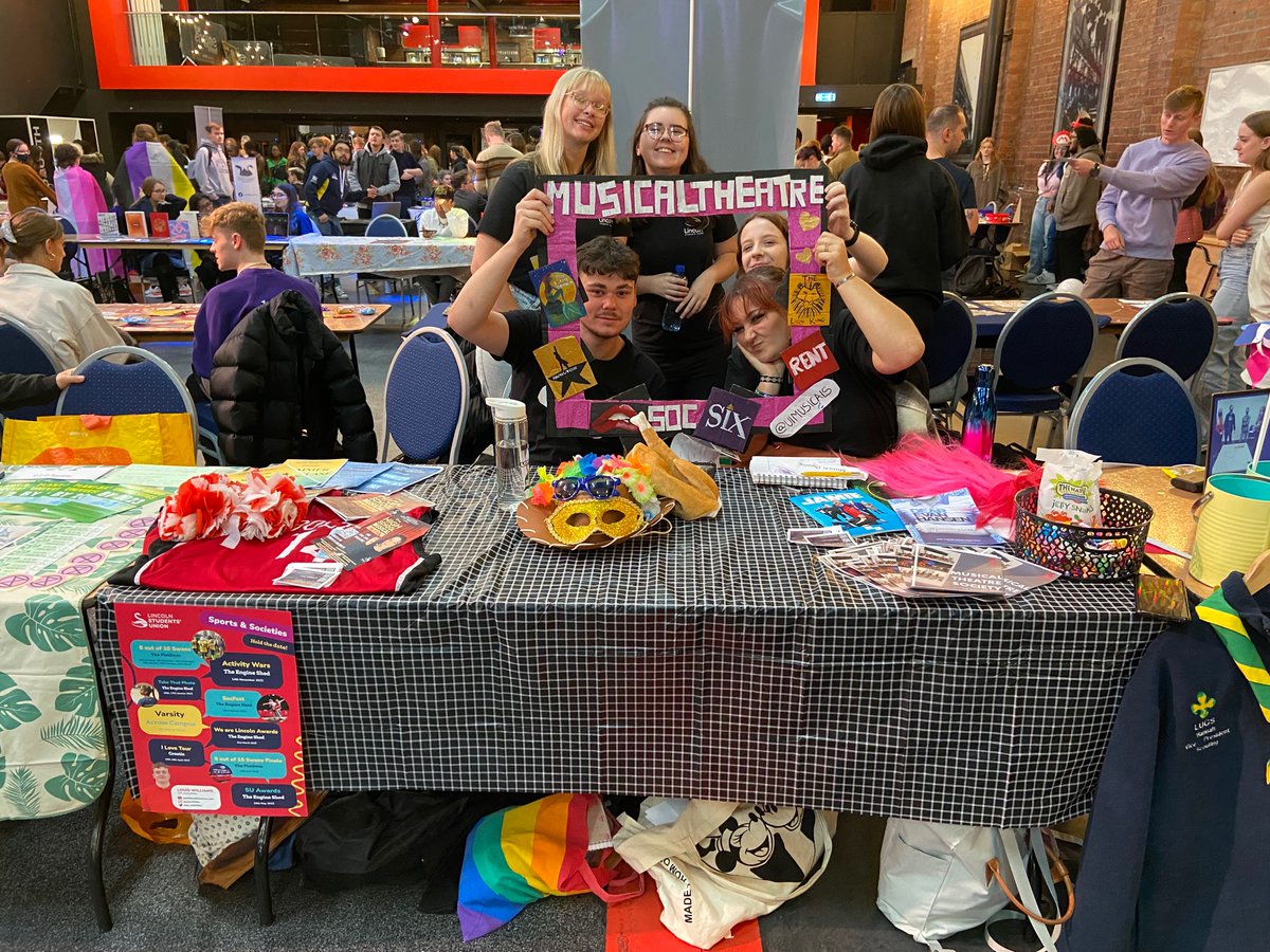 ULMusicals's tweet photo. Come and visit us at the Societies Fayre. We’re here until 4pm today!

We also have a performance at 12:15 so head on down! https://t.co/IWtdgmHG1o