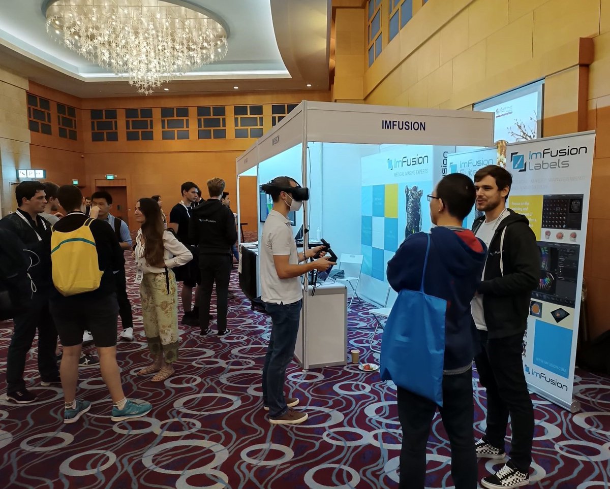 ImFusionGmbH's tweet photo. We had a fantastic time in Singapore #MICCAI2022! Thrilled by the many inspiring talks, exciting presentations, new connections, and many more that we took back to Munich. 

Thank you @MICCAI_society for the amazing conference.
 
@MiccaiStudents @WomenInMICCAI 
#medicalimaging https://t.co/ORuMVdvuWs
