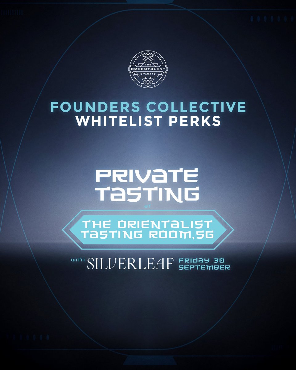 orientalist_xyz's tweet photo. 🔔 Happening this week, the SG F1 Grand Prix 2022! It’s your chance to be a part of this exciting week - just join the whitelist to take part in the raffle!   

Follow the link in the bio for more details. 

#theorientalistspirits #whiskynfts #NFTcollections #NFTGiveaways #web3 https://t.co/FCBAo4Hdvv