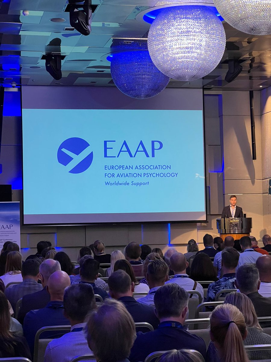 Mickaël Causse <a href="/mickael303134/">Mickael Causse</a>  gives the scientific opening speech at the 34th EAAP conference, in the presence of Gibraltar Governor David Steel.
#aviation #psychology #ScientificResearch #EuropeanAviation