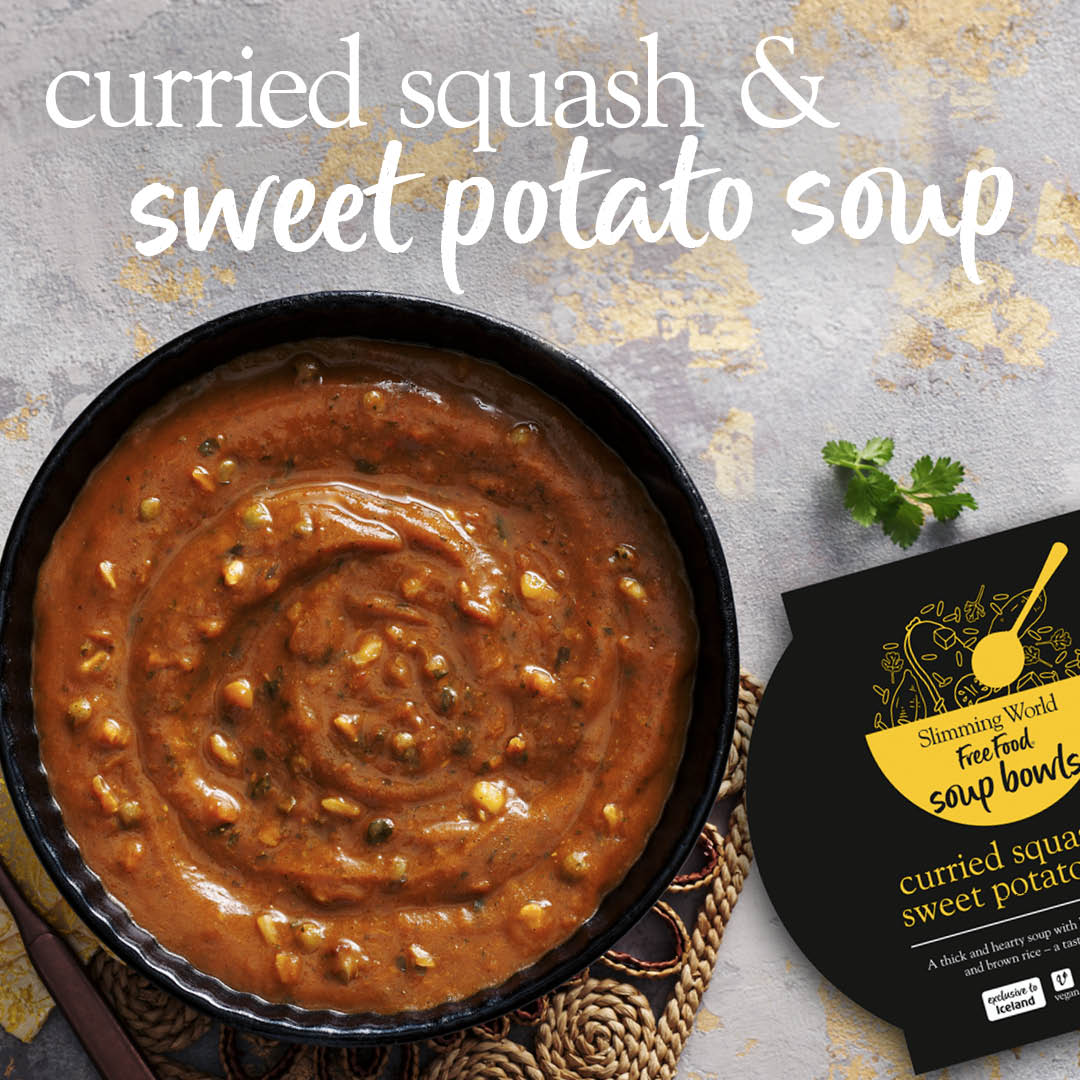 SlimmingWorld's tweet photo. Looking to save time on cooking lunch? Weβve just the trick π! Our new #MySWFrozen meals are perfect for saving time and keeping your #WeightLoss on track too π€©! Available exclusively @IcelandFoods π. https://t.co/1gNESQI36m
