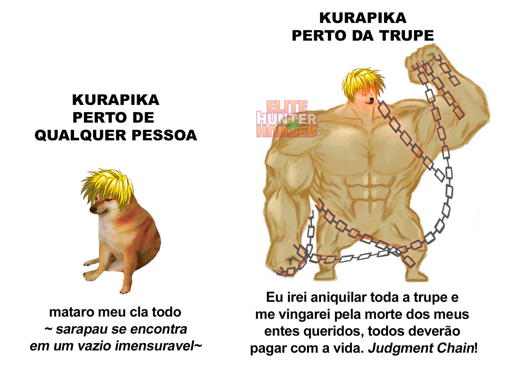 Sabia que Hunter x Hunter tem O - Elite Hunter x Hunter