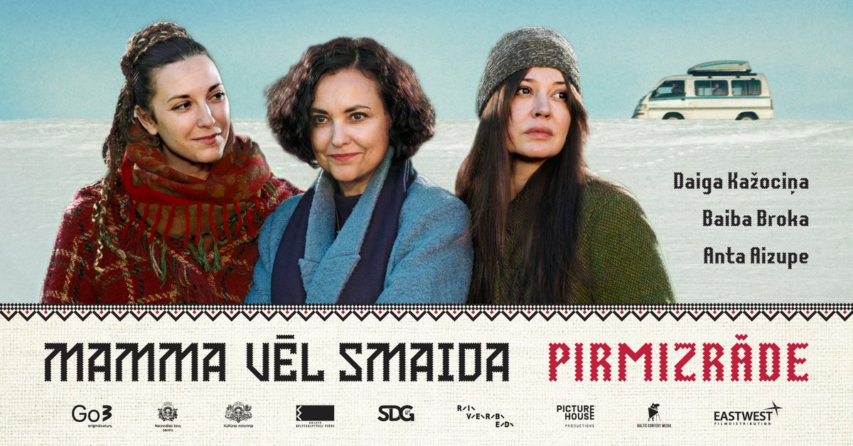Draugi, kolēģi, partneri un citādi domājošie! Vēl ir pieejamas biļetes uz Elzas Gaujas komēdijas "Mamma vēl smaida" pirmizrādi 29. septembrī un speciālajiem seansiem: ej.uz/qini (Forum Cinemas) un splendidpalace.lv/lv/splendid-ga… (Splendid Palace). Uz tikšanos!