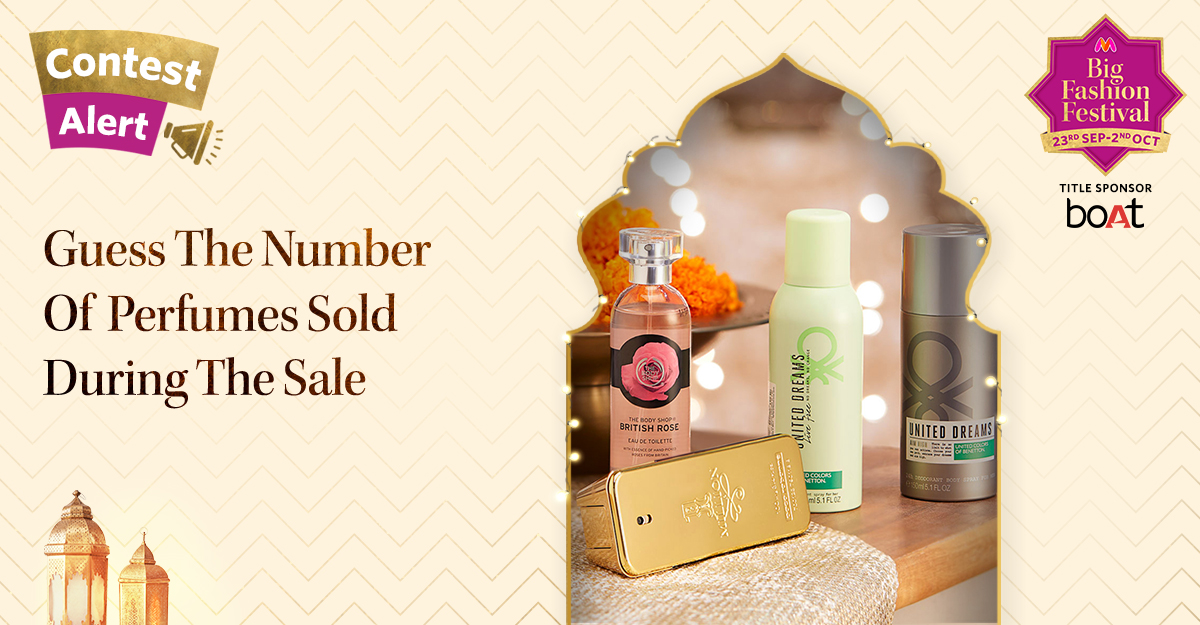 Myntra on Twitter "Smelling good is always in fashion. Can you guess