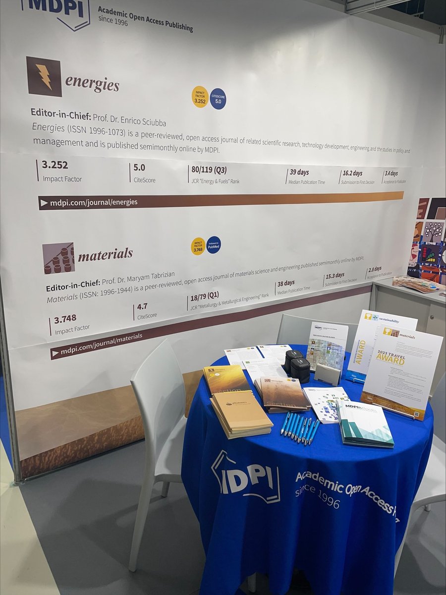 energies_mdpi's tweet photo. 📢 We are glad to invite you to visit our booth (B-1) at the 8th World Conference on Photovoltaic Energy Conversion, 26–30 September 2022, Milan, Italy.
📌 Join us at https://t.co/zdmjk3xFof
We are expecting your participation!
#conference #mdpienergies #WCPEC https://t.co/LdZUEbW24Q