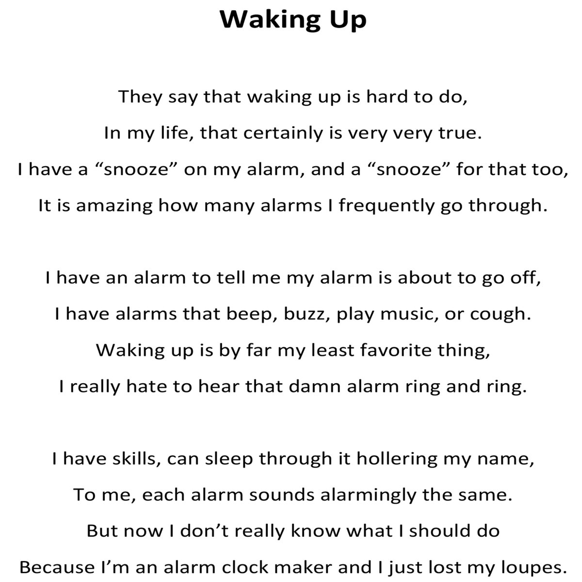 SarantosMelogia's tweet photo. Check out the new poem I wrote. Waking up in the morning, I guess it's a good thing right?
https://t.co/t1xg3WYMIE
#wakingup #wakingupinthemorning #wakinguptothis #wakingupsexy #poem #poems #poemas #poema #poetry #poetrylover #indiepoem #newpoem #toppoems #bestpoem https://t.co/pZs1W0m27T