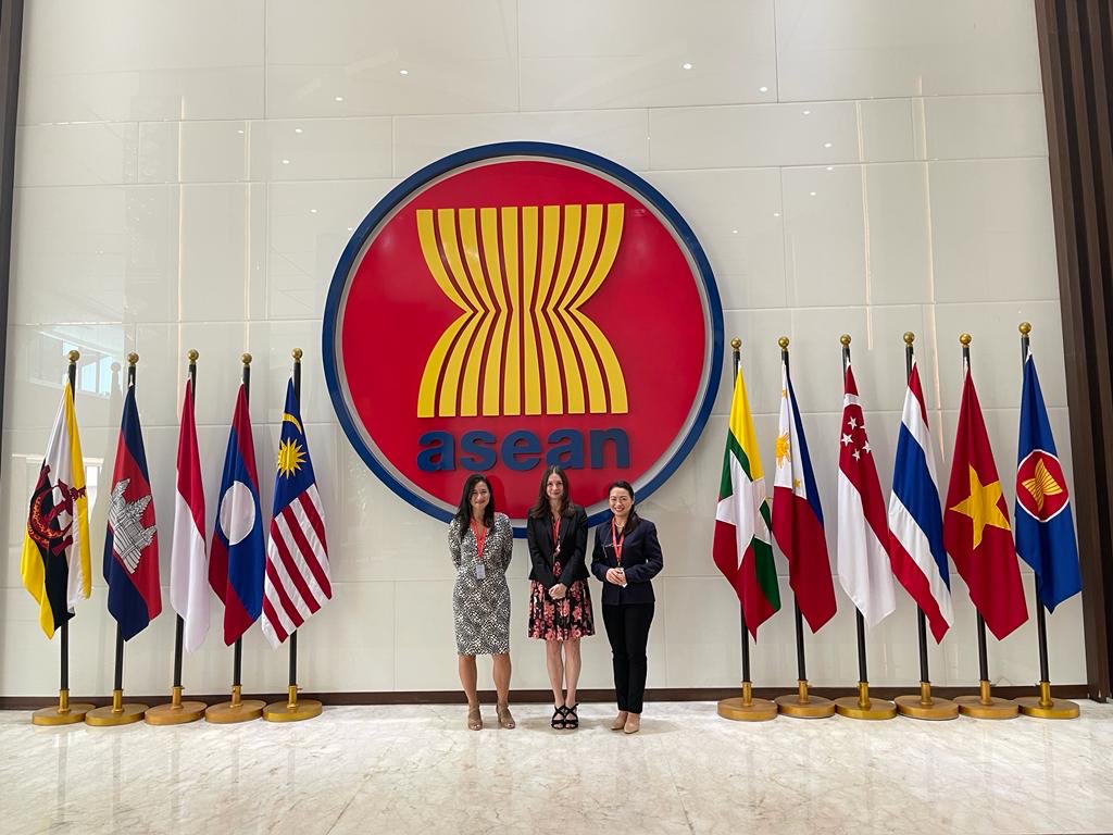 Excited to visit ⁦@ASEAN⁩ for #ASEANACT in partnership with ⁦@UNODC_SEAP⁩ to learn more about international cooperation against #humantrafficking ⁦@AusAmbASEAN⁩ ⁦@BecNZ11⁩