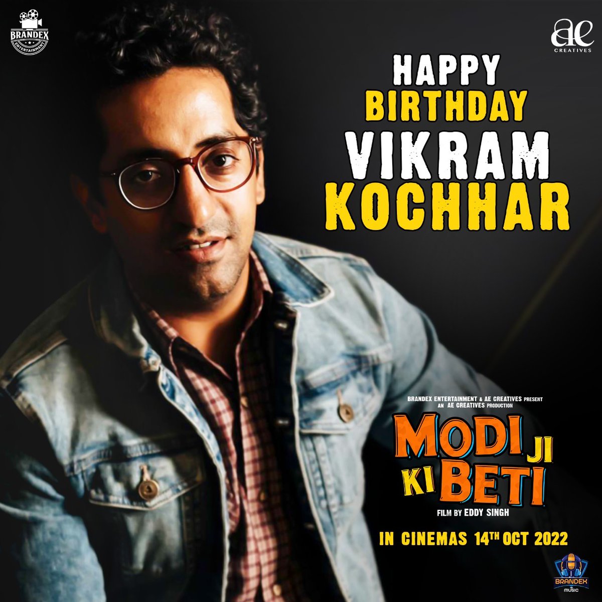 mjkbfilm's tweet photo. Happy Birthday Vikram Kochhar @vikkochhar #VikramKochhar
#ModiJiKiBeti #MJKBFilm #MJKBTrailer #InCinemas #14Oct22 #EddySingh #AvaniModi
@Avanimodi @imagecinefilms @mjkbfilm https://t.co/guwbBnN4bV