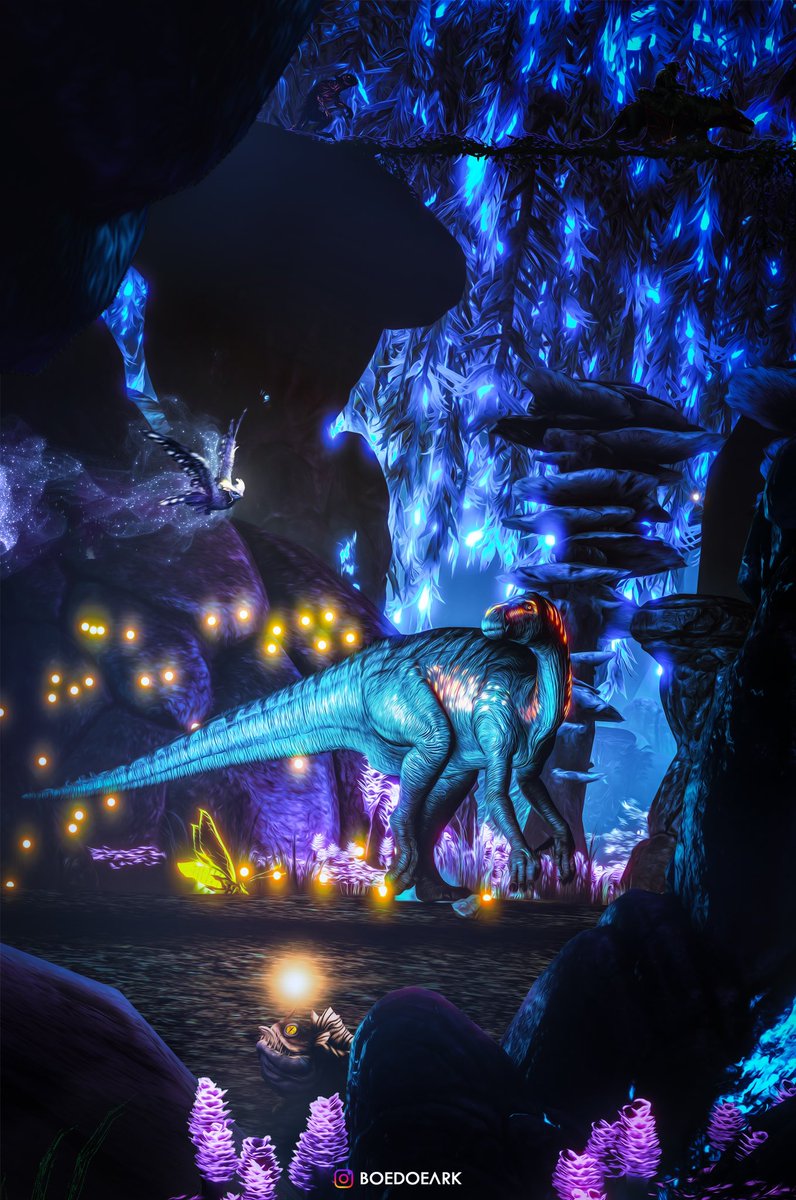 Bo3do3's tweet photo. “The rich man’s parasaur “ A what more simple edit this time. Stil think came out kinda cool🦖✨ #ARKSurvivalEvolved https://t.co/PRKyfRi0SY