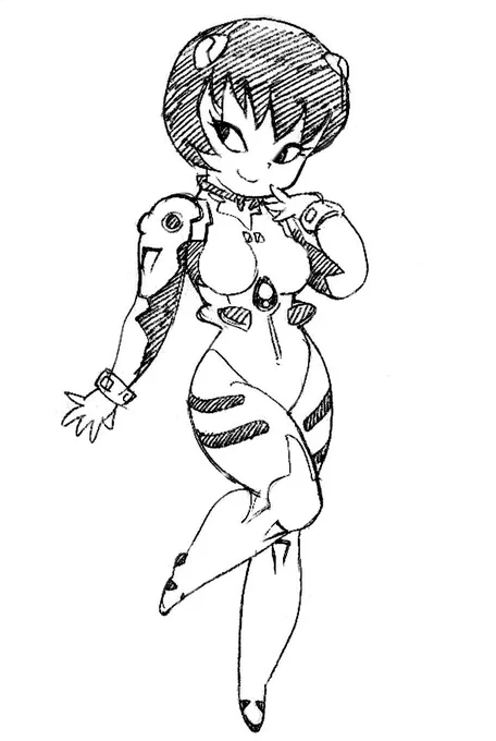 ハンガリーの漫画キャラ、Jucikaに勝手なコスチュームを着せた落描きを再掲。

>プラグスーツ

>謎の円盤UFOのムーンベースのユニフォーム

>田村英里子の1991年カレンダー 
