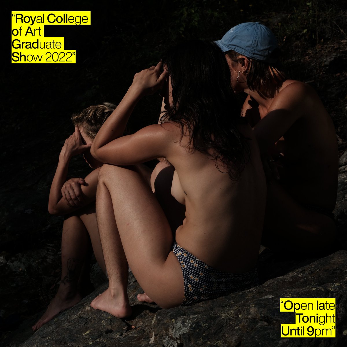 The Autumn #RCA2022 Graduate Exhibition is open late tonight! Last entry at 8pm.

🗣 6:30pm: The evening will include a special talk on ethical photography, with <a href="/PhotoRCA/">RCA Photo</a> graduates Lea Lerma &amp; Tereza Červeňová, chaired by <a href="/studiolovelace/">Tom Lovelace</a>.

📍The Studio Building, RCA Battersea