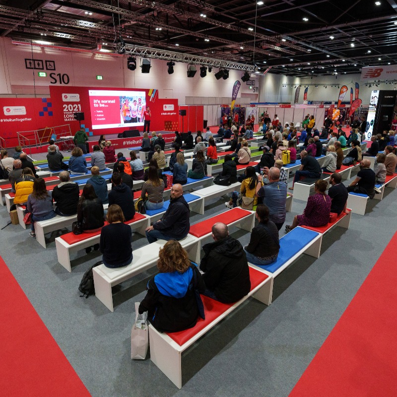 LondonMarathon's tweet photo. The TCS London Marathon Running Show opens tomorrow morning! 🎉

#LondonMarathon #WeRunTogether