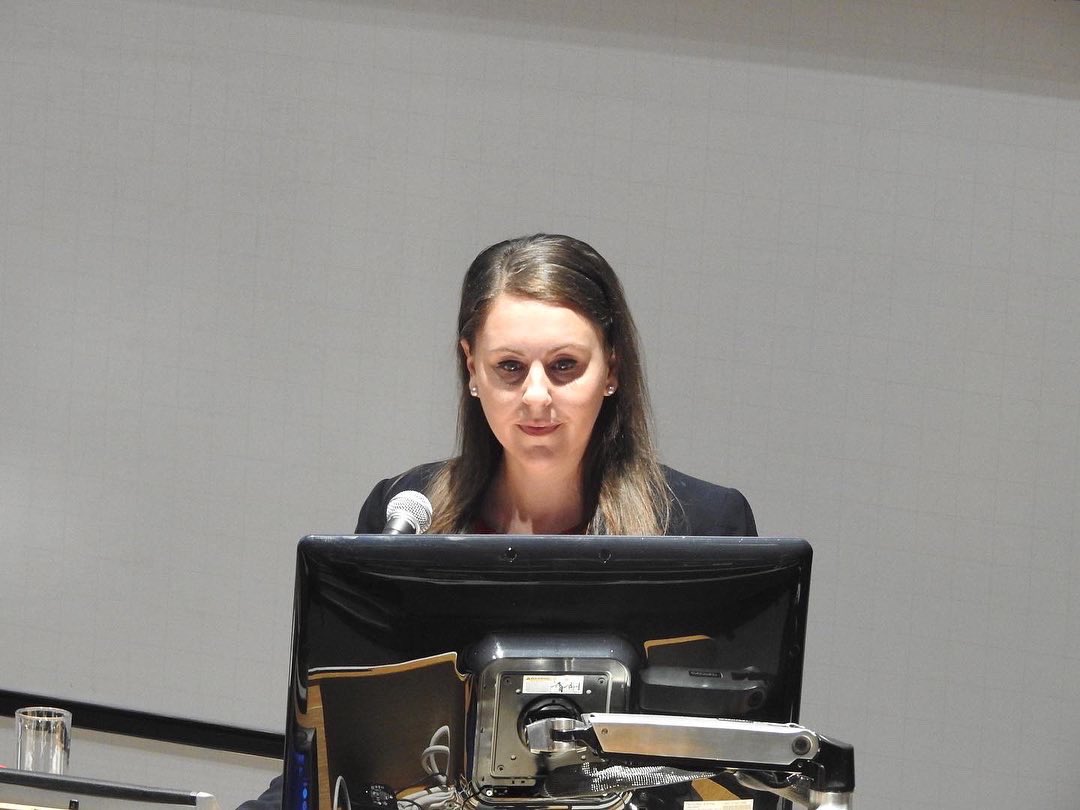 escfs2022's tweet photo. Here is our @OxfordCranio Unit Speech and Language Therapist Sarah Kilcoyne presenting about “Communication, Language and Autism Spectrum Disorder in Non Syndromic Sagittal Synostosis.” @escfs2022 @GivingVoiceUK https://t.co/bMk9Pz70ta