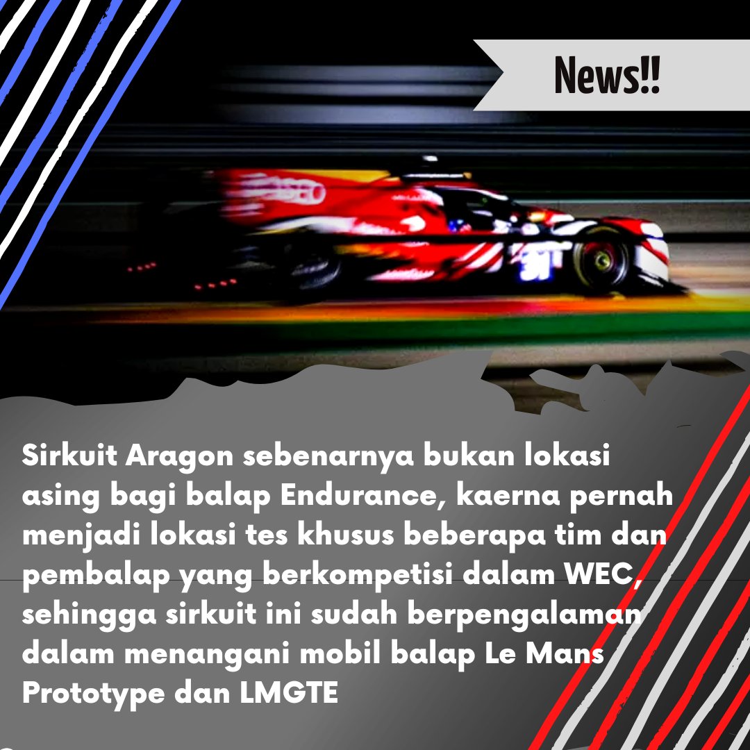 InaRaceInfo1's tweet photo. Aragon debut ELMS!

#motorlandaragon #elms #gpmania #enduranceracing https://t.co/QV8oEktnfb