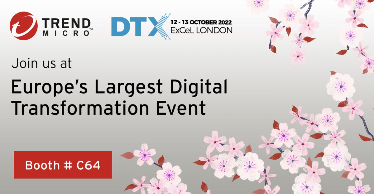 andreeaceasar's tweet photo. Heading to DTX in London this October?  Join us at stand C64 to meet our #cybersecurity experts and join discussions about what the future of #cyber holds. We will have more than 20 bite-size talks for you to pick from. https://t.co/RiZ4XfwZdO #DTXEurope https://t.co/gSXHfLDaSI