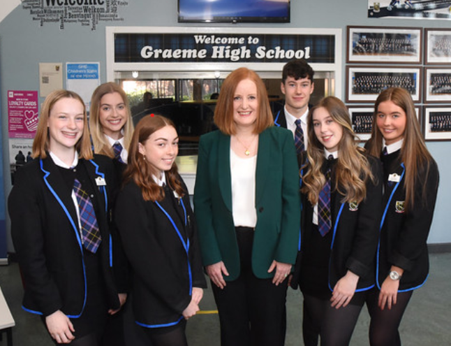 It's been a bit of a wait, but it's been worth it.  Introducing our Headteacher Mrs Kristy Rennie and our amazing new school captains - Megan, April, Chloe, Andrew, Rebecca and Alex