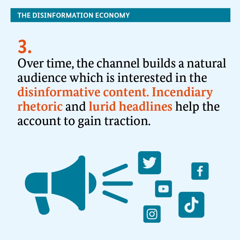 Ptassek's tweet photo. How does disinformation spread? It’s the economy, stupid (and the algorithm)! How does it work? Conference on "Strengthening Democracy in the G7 and Africa" today in Berlin focusing on disinformation.
 
@DisinfoIndex @justinarenstein @germanydiplo @EUvsDisinfo @steffenleidel