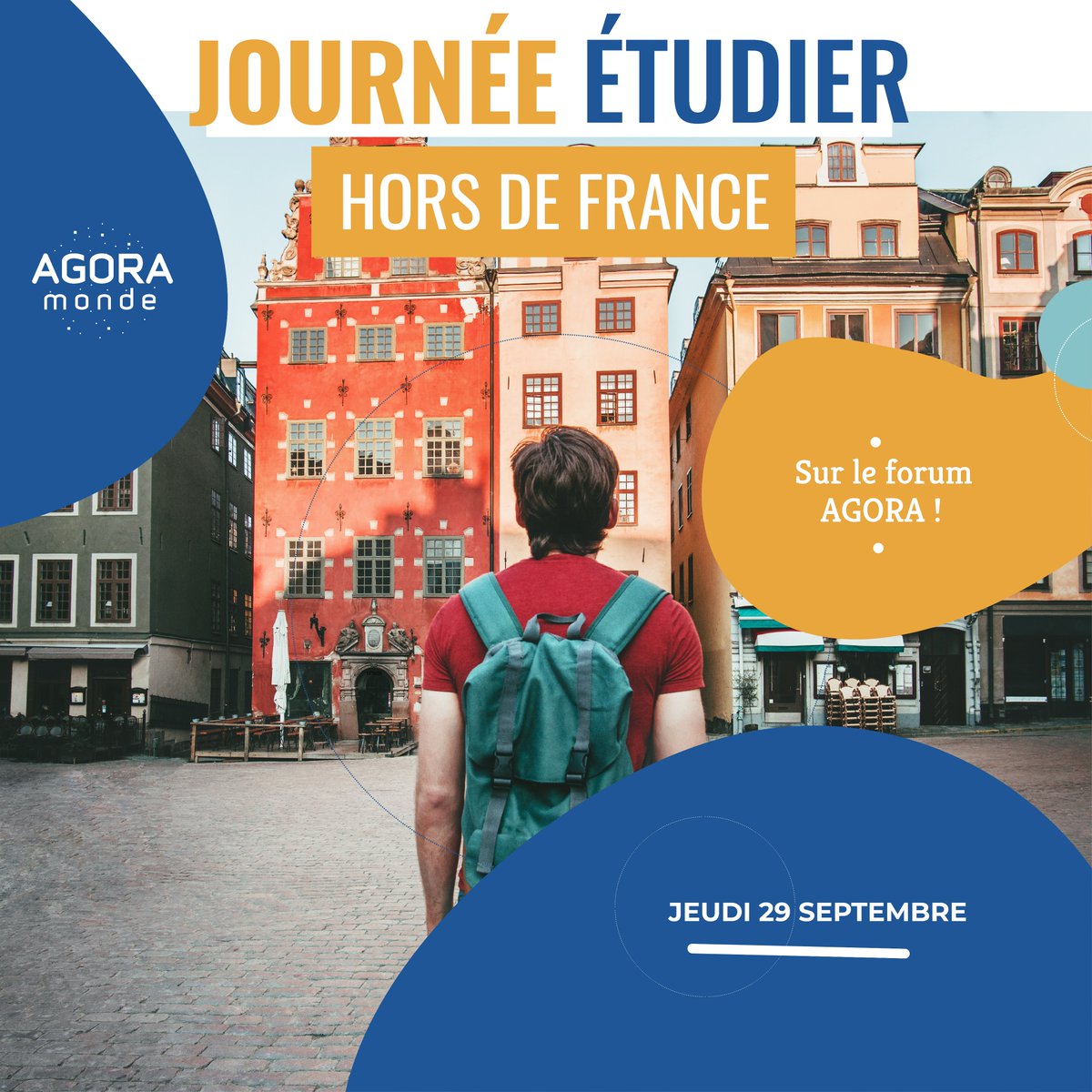 lac_conakry's tweet photo. L'équipe AGORA Monde vous annonce la nouvelle édition de la journée « Étudier hors de France », le 29 septembre sur le forum AGORA.
Vous êtes lycéen et souhaitez poursuivre votre scolarité hors de France ? Vous êtes invités à participer à cette journée 100% en ligne. https://t.co/9NyxPOMMgW