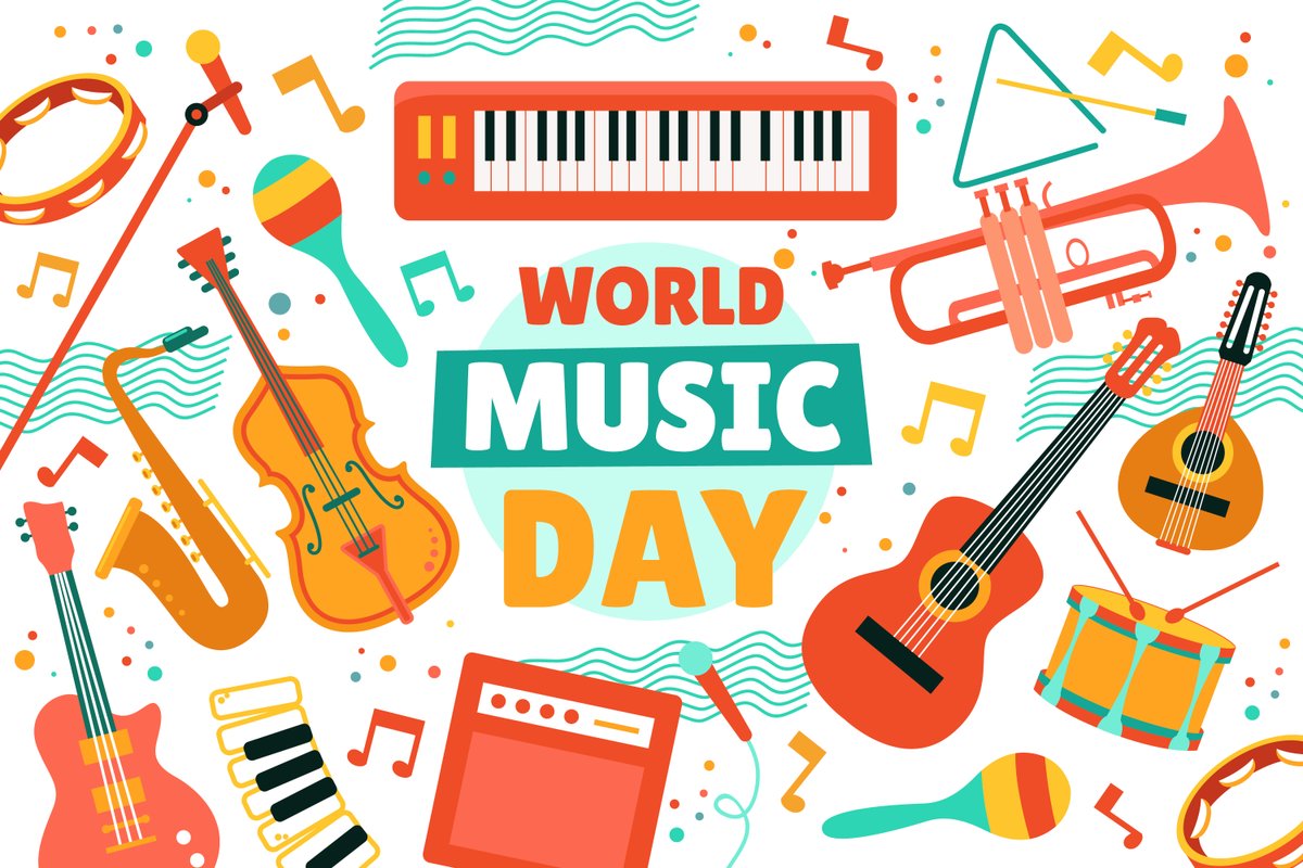 This Saturday we'll be celebrating World Music Day! 🪘🥁

Come along to create your own spin drum and straw flute! 

We have two sessions, 10:30 - 11:30am and 2 - 3pm. Just drop in, and it's free! Suitable for 3+

For more information about what's on: bit.ly/3fmMd77