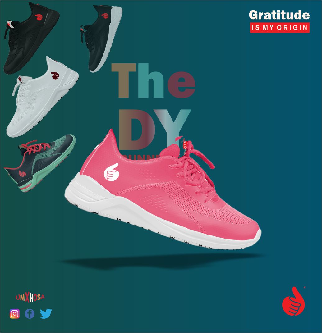 umxhosa_za's tweet photo. The amazing DY Runners of @umxhosa_za, great sports sneaker brand, a proudly South African inspired to empower African athletes.

Gratitude is my Origin

@DJFreshSA @moflavadj @thomasmlambo @iamtbotouch please do check us out

#Mamkhize #AndileMpisane #CasspervsPriddyUgly https://t.co/SpQNn5oKvT