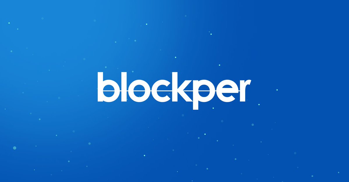 Blockper tweet media