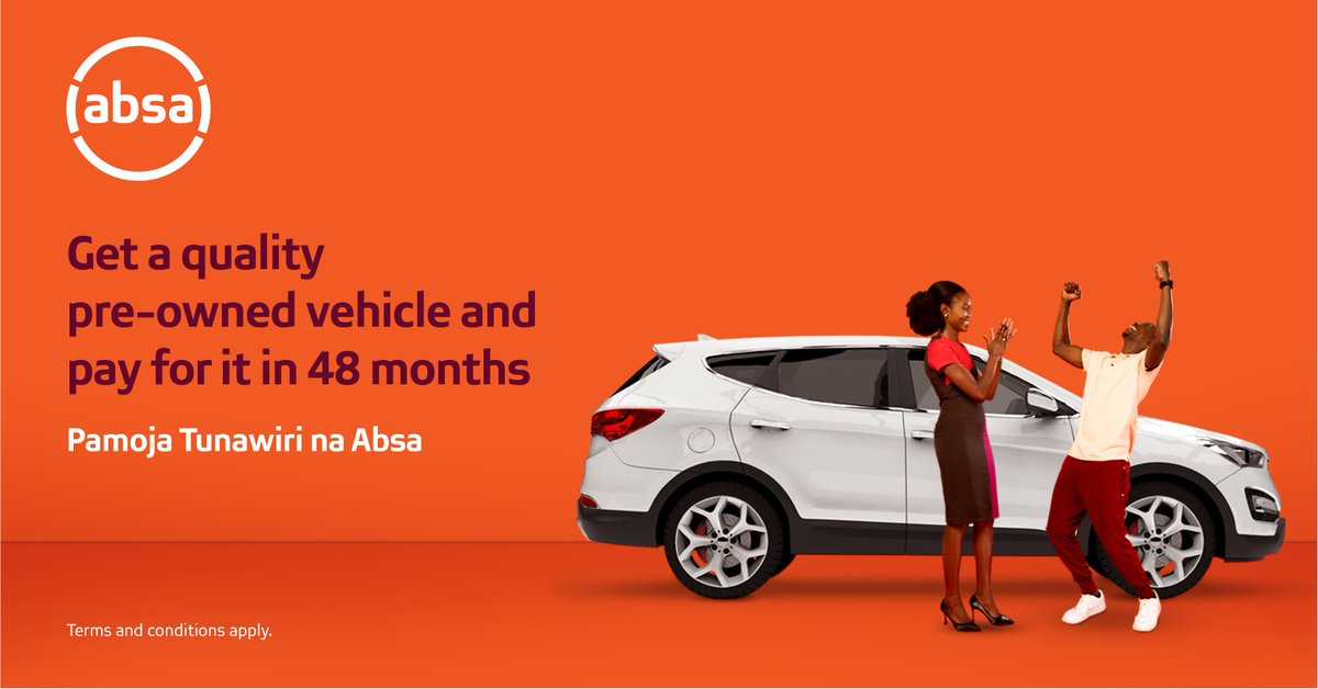 Absa Bank Kenya on Twitter "If you’re in the market for a great deal on a used vehicle for