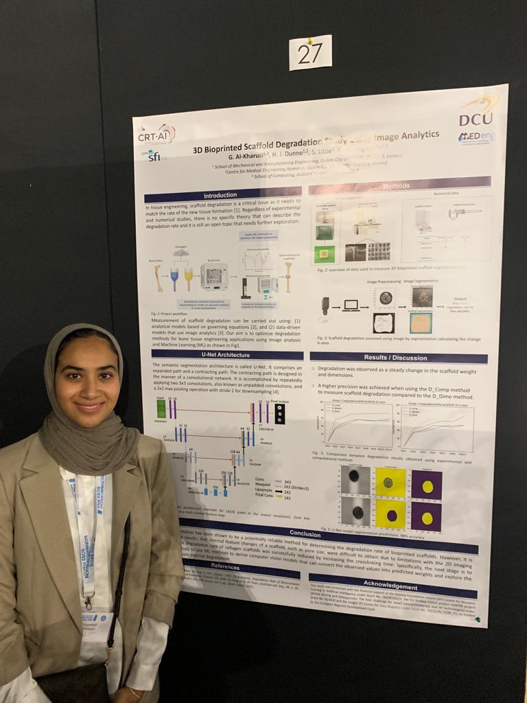 DCU Centre for Medical Engineering Research (@medeng_dcu) on Twitter photo <a href="/GhayadahA/">Ghayadah Alkharusi</a> and <a href="/Halimaboutouil1/">Halima</a> are presenting their research in todays poster session <a href="/Biofab2022/">Biofabrication 2022</a> Pop along to hear more about their exciting work! <a href="/TLevingstone/">Tanya Levingstone</a> <a href="/njdunne_lab/">Nicholas Dunne</a> <a href="/suz_research/">Suzanne Little</a> <a href="/crt_ai/">Research Ireland CRT in Artificial Intelligence</a> @scienceirel <a href="/DCUBiodesign/">DCU Biodesign Europe</a> <a href="/giottoproject/">giottoproject</a> <a href="/GhayadahA/">Ghayadah Alkharusi</a> and <a href="/Halimaboutouil1/">Halima</a> are presenting their research in todays poster session <a href="/Biofab2022/">Biofabrication 2022</a> Pop along to hear more about their exciting work! <a href="/TLevingstone/">Tanya Levingstone</a> <a href="/njdunne_lab/">Nicholas Dunne</a> <a href="/suz_research/">Suzanne Little</a> <a href="/crt_ai/">Research Ireland CRT in Artificial Intelligence</a> @scienceirel <a href="/DCUBiodesign/">DCU Biodesign Europe</a> <a href="/giottoproject/">giottoproject</a>